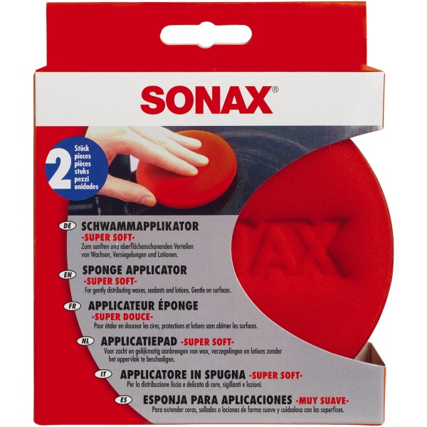 Sonax Set 2 Buc Burete Moale Pentru Aplicarea Soluțiilor 417141